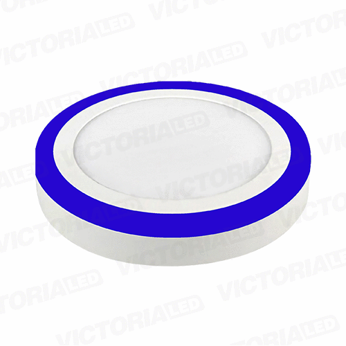 VICTORIA LED PANEL SOB RED 18W+6W AZUL 20U/C
