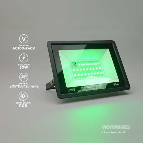 VICTORIA LED REFLECTOR RGB 100-240V FP0.5