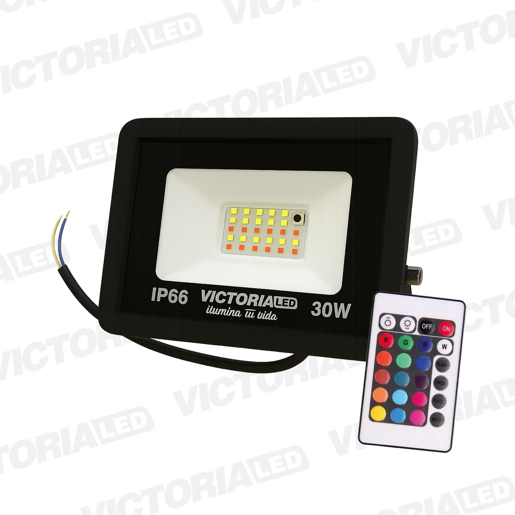 VICTORIA LED REFLECTOR RGB 100-240V FP0.5