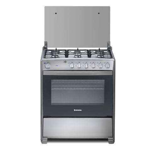 COCINA INNOVA A GAS 32 6Q TABLERO ACERO INOX EE CROMA -PLANCH