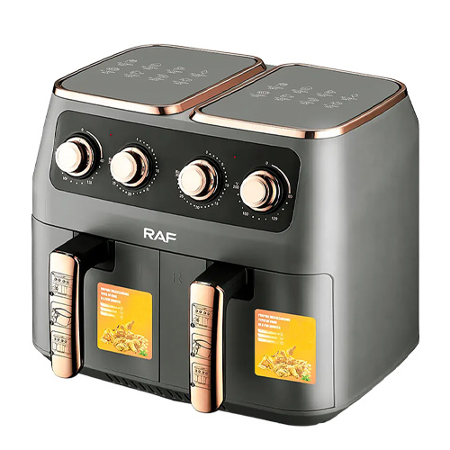 FREIDORA DE AIRE RAF 7L 1800W 110V 2 BANDEJAS