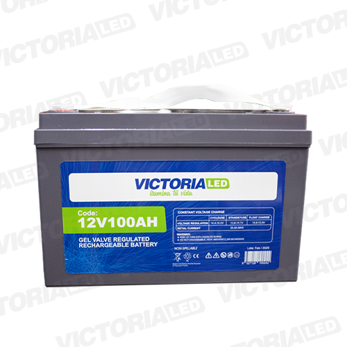 SOLAR BATERIA GEL 12V100AH