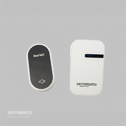 TIMBRE INALAMBRICO KINETICO BLANCO 110/240V 100U/C