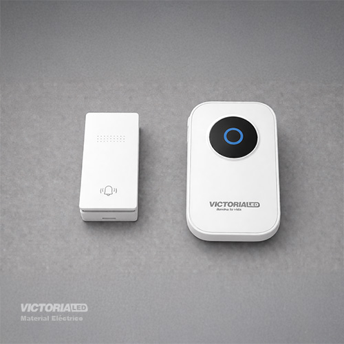 TIMBRE INALAMBRICO KINETICO BLANCO 110/240V 100U/C