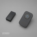 TIMBRE INALAMBRICO KINETICO NEGRO 110/240V 100U/C