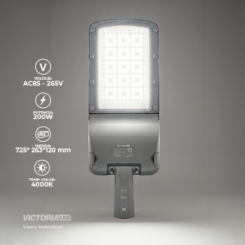 VICTORIA LED LAMPARA CLASE II 4000K FP.09 IP66 FOTOCELULA