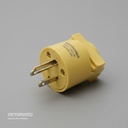 ENCHUFE MACHO 3P 250V 15A AMARILLO 25U/C