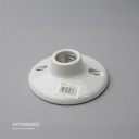 BOQUILLA PLAFÓN DE PORCELANA E27 250V 660W BLANCO 10U/C