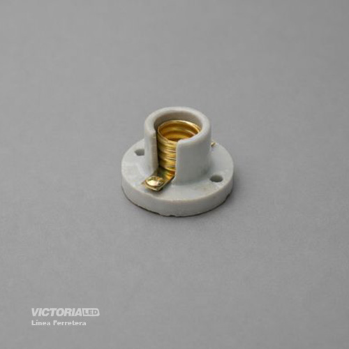 BOQUILLA DE PORCELANA E14 220V 660W BLANCO 50U/C