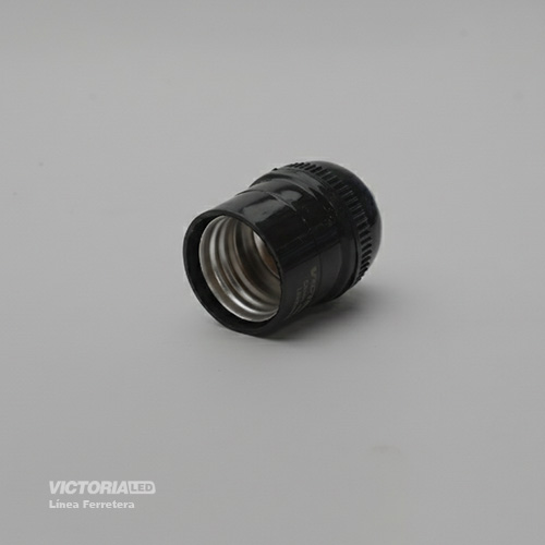 BOQUILLA COLGANTE BAQUELITA E27 600W 110/250V NEGRO 25U/C