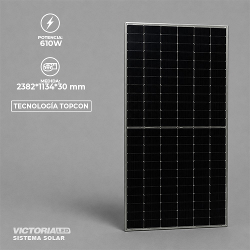 SOLAR PANEL 610W TOPCON MONOFACIAL