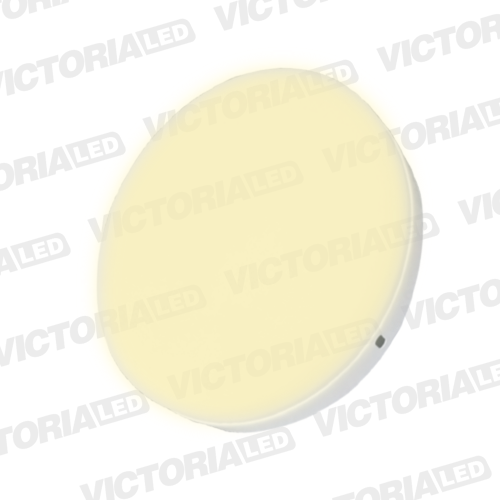 VICTORIA LED PANEL 3000K SIN BORDE 18W SOBREPUESTO REDONDO 20U/C