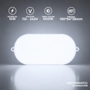 FOCO LED TIPO BARCO OVAL 15W 6500K 40U/C