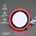 VICTORIA LED PANEL EMP RED 18W+6W ROJO 100U/C