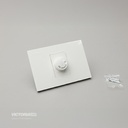 INTERRUPTOR DIMMER SIMPLE 300W 125/250V PC BLANCO 5U/C
