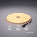 CINTA NEON 5M 3000K IP65 AC100-240V DC12V