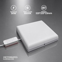 VICTORIA LED PANEL SIN BORDE 6500k 36W SOBREPUESTO CUADRADO 10U/C