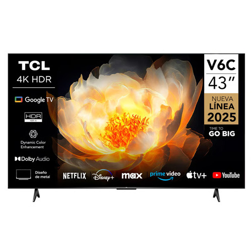 TV. LED TCL 43V6C GOOGLE TV 4K