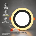 VICTORIA LED PANEL EMP RED 12W+4W AMARILLO U/C