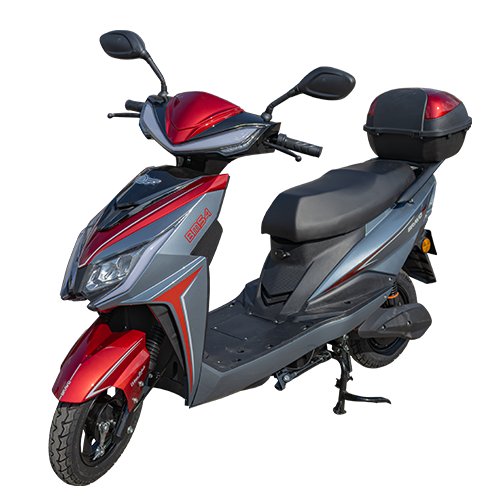SCOOTER ELECTRICO 1500W 60V20AH VINO/NEGRO