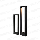 BOLARDO LED IP54 5W 3000K NEGRO 162*57MM