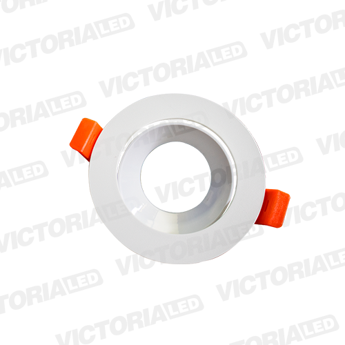 [VCDM-1B] CARCASA REDONDA 90X30MM BLANCA 100U/C