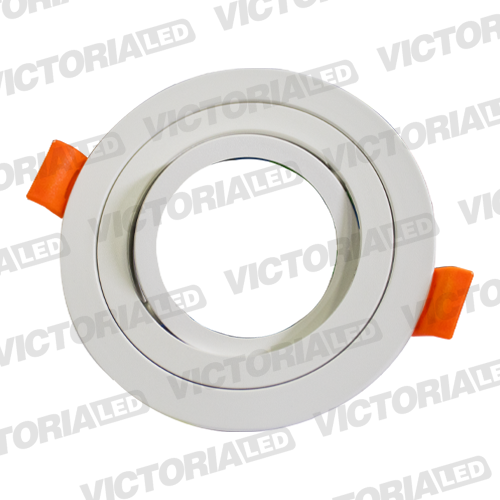 [VCCD-1B] CARCASA REDONDA 92X30MM BLANCA 100U/C