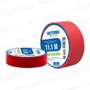 CINTA ELECTRICA ROJO 0.13X19X11.1M FUEGO RETARDANTE 250U