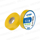 CINTA ELECTRICA VERDE AMARILLO 0.13X19X11.1M FUEGO RETARDANTE 250U