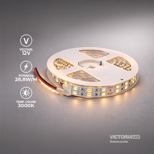 [C5M-3K5050] CINTA LED 5M IP20 15MM 120LED 3000K 29W 2100LM