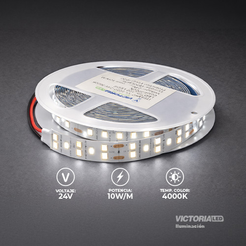 [VL 5050-24V 4000K] CINTA LED 5M IP20 15MM 120LED 4000K 9000LM