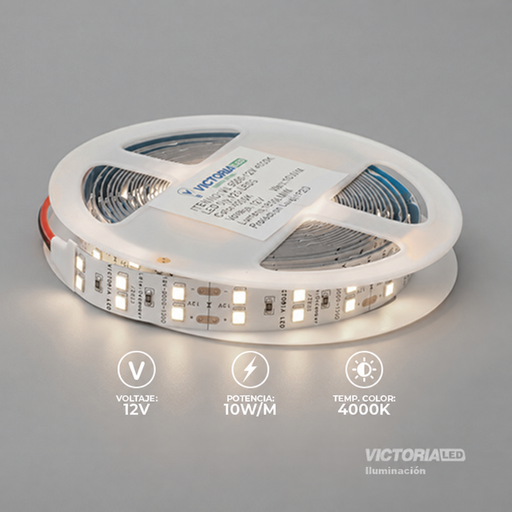 [VL 5050-12V 4000K] CINTA LED 5M IP20 15MM 120LED 4000K 9000LM