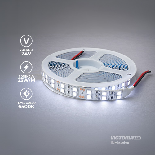 [C5M-6K5050] CINTA LED 5M IP20 15MM 120LED 6500K 29W 2100LM
