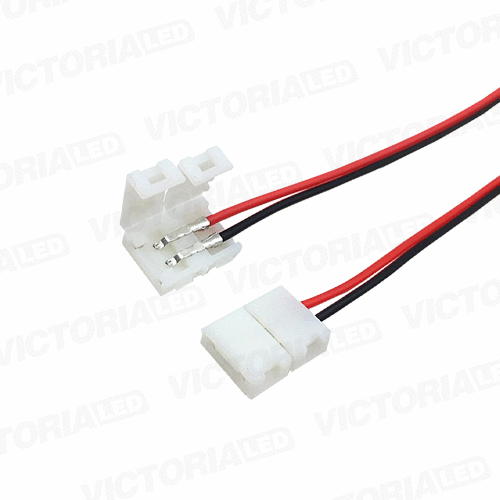 [C1-110V 8MM] CONECTOR CINTA LED 110V 8MM CON CABLE