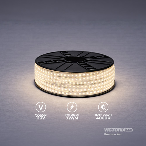 [E-CL100M 4K] EVA CINTA LED ROLLO 100M AC110V 2835 IP20 120L 4000K