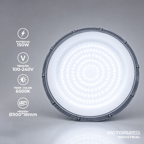 [EL-U150W] EVA LED UFO 6500K FP09 IP66 AC100-240V