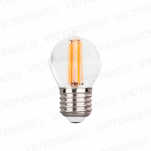 [ZM-2] FOCO LED DECORATIVO VINTAGE 4W E27 110V TRANSPARENTE 100U/C