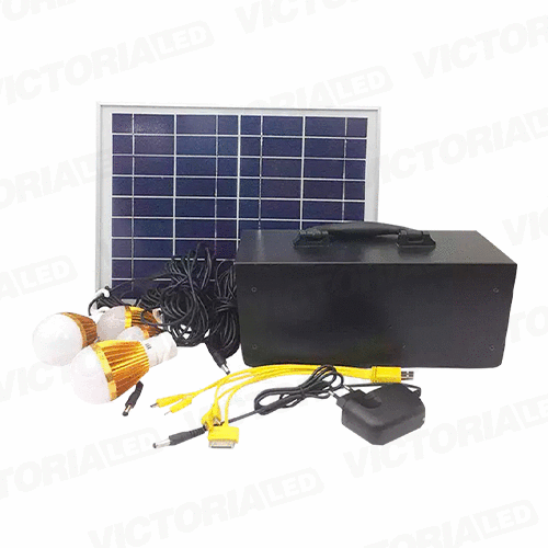 [AT-1212C] KIT INVERSOR SOLAR AC220V/100W/2FOCOS/2USB