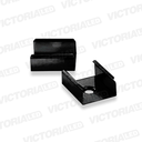 PERFIL NEGRO ALUMINIO 3M DENVER ACC CLIPS DE MONTAJE