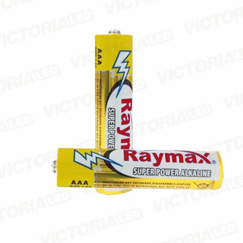 [LR03 2B] PILAS AAA RAYMAX ALCALINAS 1.5V X 2 (12PZASXCAJA)