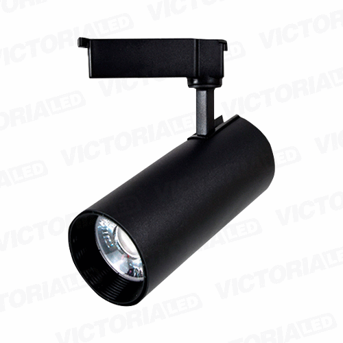 SPOT LED 15W 6000K NEGRO 110V-240V