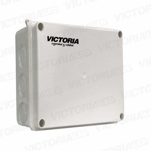 [CDP255] VICTORIA LED CAJA DE PASO 255X200X80MM 40U/C