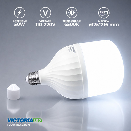[LV-130 50W] FOCO LED VICTORIA 50W 100-260V 6500K 40U/C