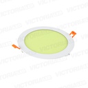 VICTORIA LED PANEL 6500K 18W EMPOTRABLE REDONDO 30U/C