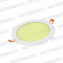 VICTORIA LED PANEL 6500K 6W EMPOTRABLE REDONDO 80U/C