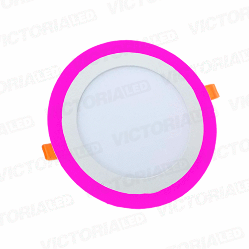 [LV-206ERF 18+6] VICTORIA LED PANEL EMP RED 18W+6W FUCSIA 20/U