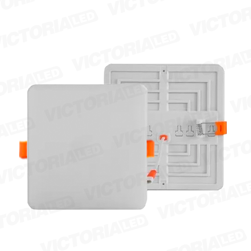 [LV-113 48W 3000K] VICTORIA LED PANEL SIN BORDE 48W EMPOTRABLE CUADRADO 15U/C
