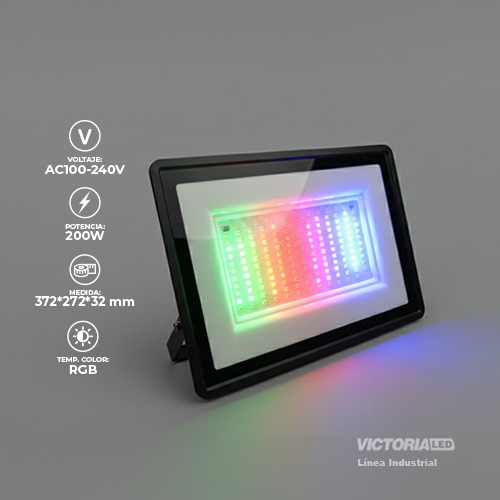 [VL-RGB200W] VICTORIA LED REFLECTOR RGB 100-240V FP0.5