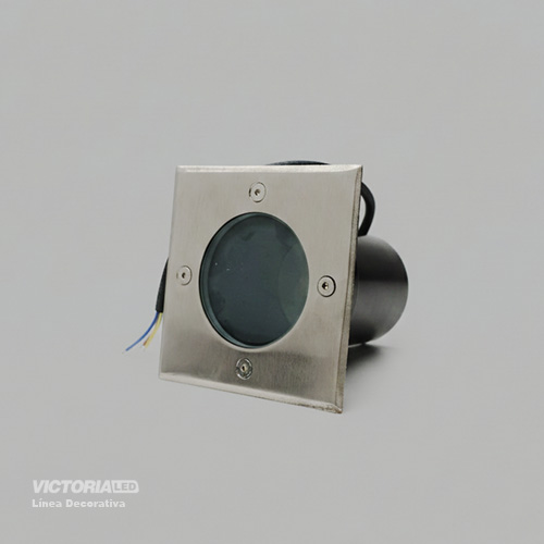 [VLCC-M6] CARCASA PARA PISO CUADRADO 1*MR16 IP67 20U/C