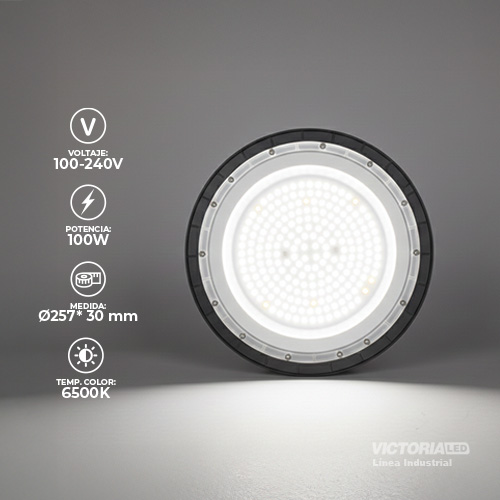 [EL-U100W] EVA LED UFO 6500K FP09 IP66 AC100-240V